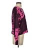 CeCe Floral Purple Pullover Sweater Size S - photo 4