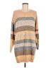 Hem & Thread Stripes Tan Pullover Sweater Size M - photo 1