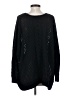 Enza Costa Black Wool Pullover Sweater Size S - photo 2