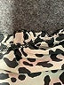 Unbranded Animal Print Brown Short Sleeve Blouse Size XL (estimated) - photo 4