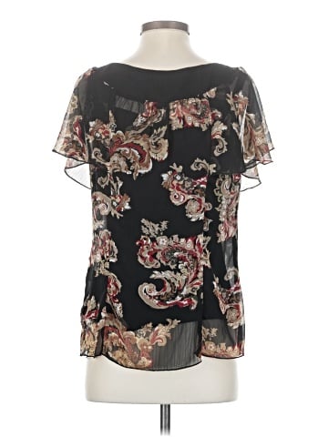 Essentials by Milano Short Sleeve Blouse (view 2)