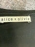 Alice + Olivia 100% Polyester Print Black Casual Dress Size S - photo 7