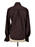 Equipment 100% Polyester Burgundy Brown Long Sleeve Blouse Size S - photo 2