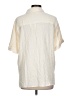 Max Studio Ivory Short Sleeve Blouse Size L - photo 2
