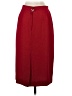 Kasper A.S.L. 100% Polyester Solid Red Formal Skirt Size 3 - photo 2