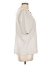 Ann Taylor Silver Short Sleeve Top Size L - photo 4