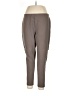Chaus Solid Gray Casual Pants Size XL - photo 1