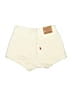 Levi's 100% Cotton Ivory Shorts Size 24 waist - photo 2