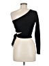 Windsor Black Long Sleeve Top Size M - photo 2