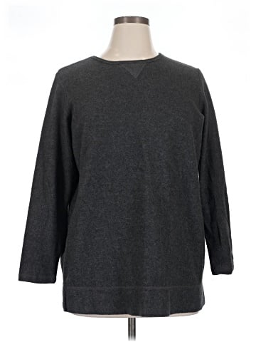 Woman Within Pullover Sweater (view 1)