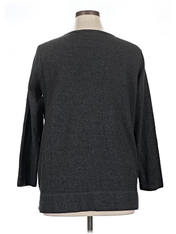 Woman Within Pullover Sweater (view 2)