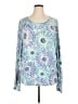 Lands' End Blue Long Sleeve T-Shirt Size 1X - photo 1