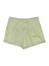 Kensie Solid Green Khaki Shorts Size 14 - photo 1