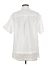 Lands' End White Short Sleeve Blouse Size M - photo 2