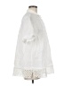 Lands' End White Short Sleeve Blouse Size M - photo 4