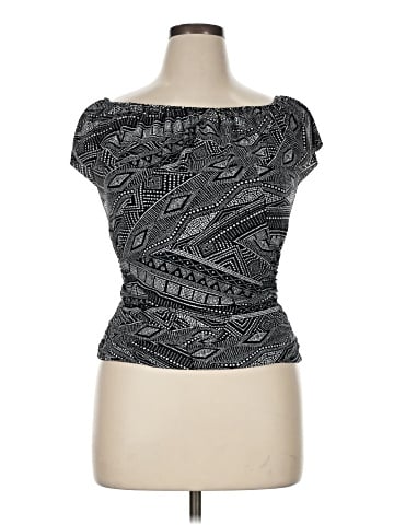 Caribbean Joe Short Sleeve Top (view 1)