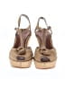 Ruco Line Tan Gold Wedges Size EU 39 - photo 2