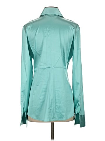 Dolce & Gabbana Long Sleeve Silk Top (view 2)