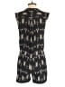 Derek Lam 10 Crosby Graphic Black Romper Size 2 - photo 2