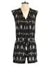 Derek Lam 10 Crosby Graphic Black Romper Size 2 - photo 1