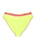 Popvil Color Block Yellow Green Swimsuit Bottoms Size L - photo 2