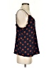 Halogen 100% Polyester Orange Blue Sleeveless Top Size S - photo 4