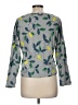 Boden 100% Cotton Print Gray Pullover Sweater Size 6 - photo 2