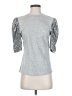 Cinq à Sept Silver 3/4 Sleeve Top Size S (estimated) - photo 1