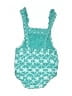 Carter's Teal Overall Shorts 9-12 MO / 12 MO - photo 2