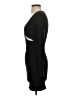 OAK Solid Black Cocktail Dress Size XS - photo 5