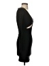 OAK Solid Black Cocktail Dress Size XS - photo 4