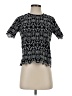 Bare Denim 100% Cotton Black Short Sleeve Top Size S - photo 1