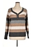 St. John's Bay Stripes Gray Pullover Sweater Size XL - photo 1