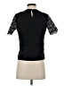 Bare Denim 100% Cotton Black Short Sleeve Top Size S - photo 2