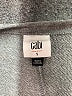 CAbi 100% Cotton Gray Pullover Sweater Size S - photo 7
