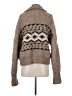 Weekend Chevron-herringbone Tan Pullover Sweater Size S - photo 2