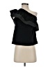 Intermix Stripes Black Sleeveless Blouse Size P (petite) - photo 1