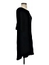 Dee Elly Solid Black Casual Dress Size S (estimated) - photo 4