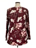 Assorted Brands Burgundy Long Sleeve Blouse Size 1X - photo 2