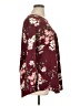 Assorted Brands Burgundy Long Sleeve Blouse Size 1X - photo 4