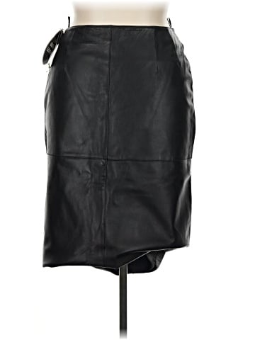 Nygard Leather Skirt (view 2)