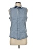 Barbara Bui Blue Sleeveless Blouse Size EU (FR) 40 / US 8 - photo 1