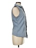 Barbara Bui Blue Sleeveless Blouse Size EU (FR) 40 / US 8 - photo 4
