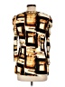 Cocomo Gold 3/4 Sleeve Blouse Size L - photo 2