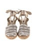Eric Michael Silver Tan Wedges Size EU 40 - photo 2