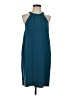 BCBGMAXAZRIA Solid Teal Cocktail Dress Size S - photo 1