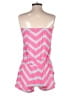 Unbranded Chevron-herringbone Pink Romper Size S - photo 2