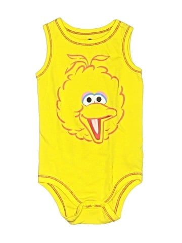 Sesame Street Short Sleeve Onesie (view 1)
