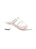 Aquazzura White Silver Sandals Size EU 37 - photo 1