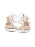 Aquazzura White Silver Sandals Size EU 37 - photo 2
